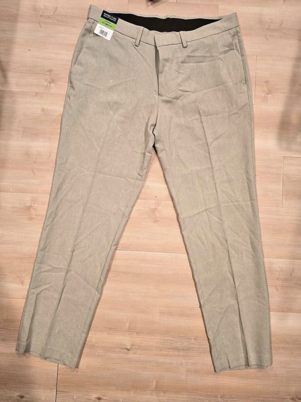 Kenneth Cole Reaction Super Flex Waistband Repreve Slim Fit Performance Dress